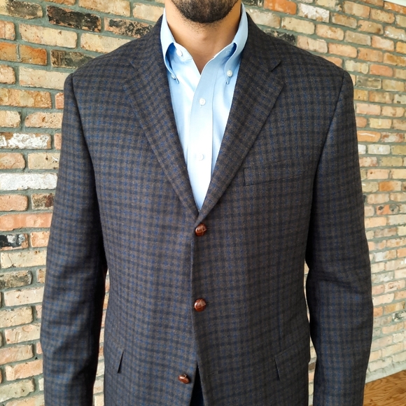 Hickey Freeman Other - Like NEW Hickey Freeman Plaid Wool Sport Coat